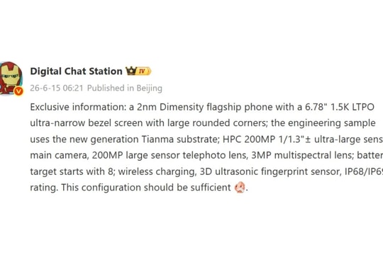 Cấu hình OPPO Find X10 Pro rò rỉ: Chip 2nm, camera kép 200MP và pin 8,000 mAh