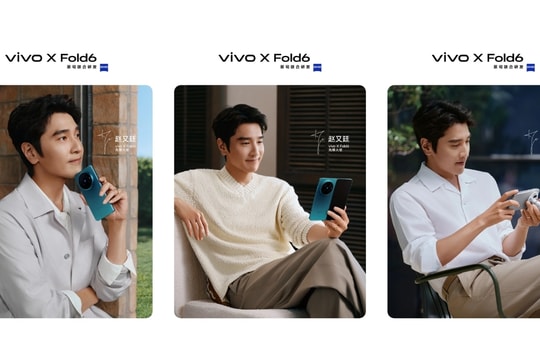 vivo X Fold6 chính thức lộ diện: Camera 200MP và phụ kiện ZEISS hỗ trợ tiêu cự 200mm
