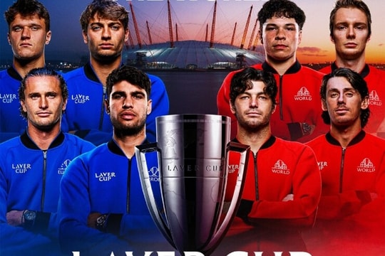 Laver Cup 2026: Á quân Roland Garros gia nhập đội hình cùng Alcaraz và Zverev