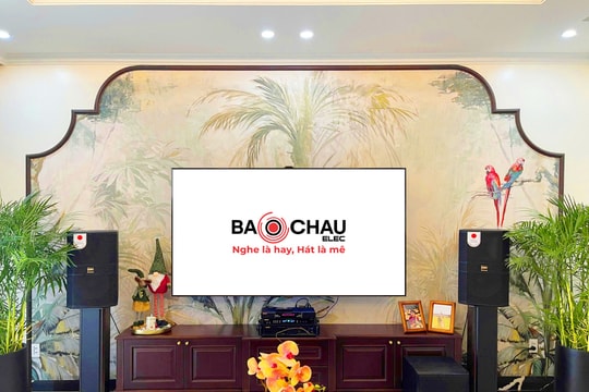 Nâng tầm không gian giải trí tại gia với dàn karaoke tại Bảo Châu Elec