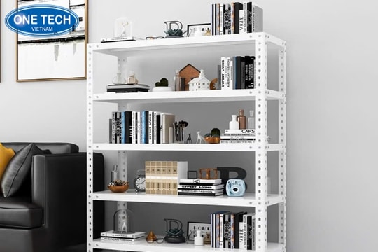 Kệ sắt V lỗ đa năng - Giải pháp lưu trữ linh hoạt cho gia đình và doanh nghiệp