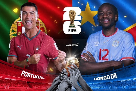 Trực tiếp tỉ số Bồ Đào Nha vs Congo: Ronaldo cùng Selecao châu Âu ra quân bảng K
