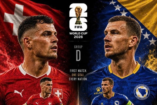 Thụy Sĩ vs Bosnia: Thử thách phá vỡ khối bê tông tại bảng B World Cup 2026