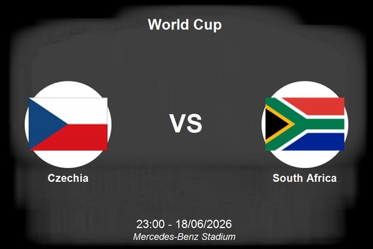 Nhận định Czechia vs South Africa - World Cup 2026