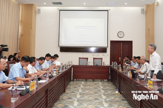 Đề xuất đầu tư 720 triệu USD phát triển đô thị thích ứng biến đổi khí hậu và du lịch sinh thái tỉnh Nghệ An