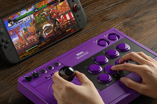 8BitDo Arcade Stick ra mắt phiên bản màu Tím: Làm mới thiết kế kinh điển và hỗ trợ Nintendo Switch 2