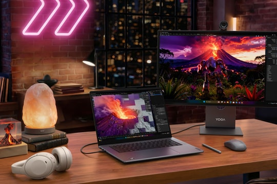 Lenovo Yoga Pro 7 15ASH11: Laptop mỏng nhẹ có iGPU mạnh ngang RTX 4070 và 48GB VRAM
