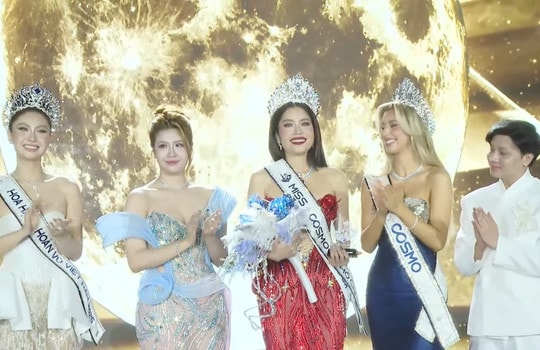 Lệ Nam đăng quang Hoa khôi, Nam Em giành Á khôi 1 Miss Cosmo TP.HCM 2026