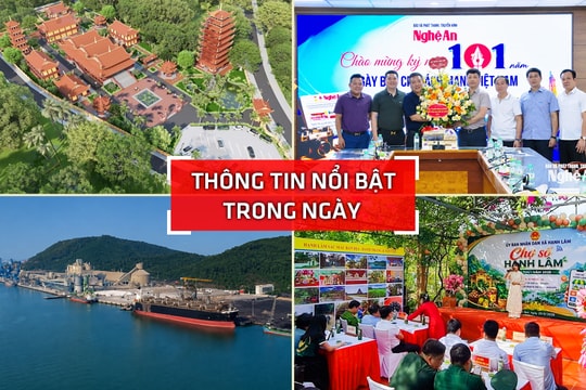Nghệ An: Thông tin nổi bật ngày 20/6