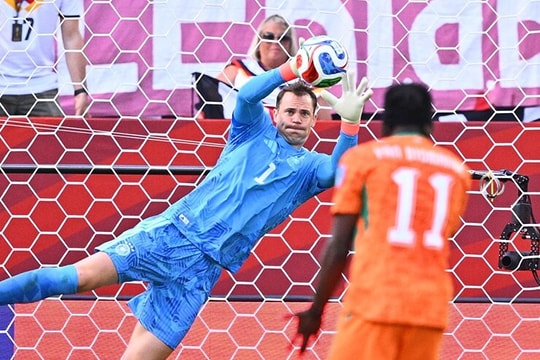 ĐT Đức hạ Bờ Biển Ngà 2-1: Manuel Neuer lập kỷ lục vô tiền khoáng hậu, Deniz Undav tái hiện kỳ tích 36 năm