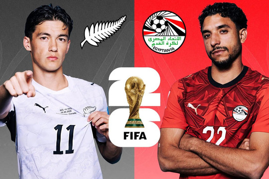 Thành tích chạm trán New Zealand vs Ai Cập: Khó phân định thắng bại ở bảng G