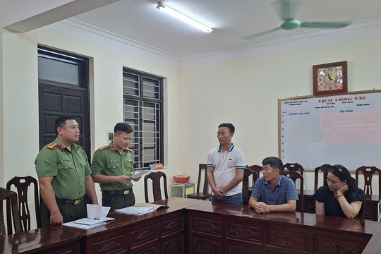 Khởi tố 03 đối tượng “Mua bán trái phép hoá đơn, chứng từ thu nộp ngân sách Nhà nước” và Trốn thuế”