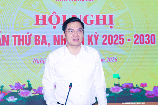 Đảng ủy Các cơ quan Đảng tỉnh triển khai nhiệm vụ xây dựng Đảng 6 tháng cuối năm 2026