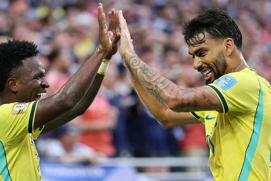 Brazil thắng Scotland 3-0: Vinicius Junior lập kỷ lục và màn tái xuất của Neymar