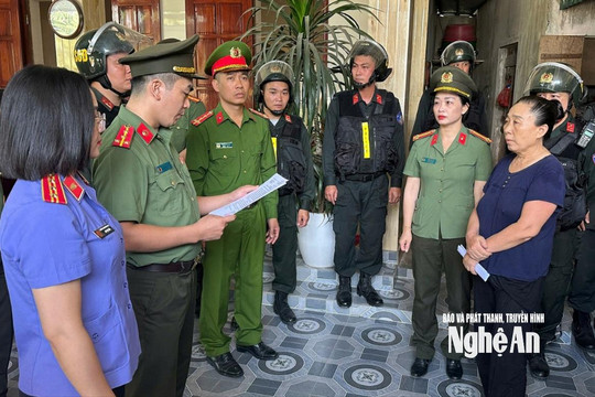 Công an Nghệ An khởi tố đối tượng về tội lợi dụng các quyền tự do dân chủ