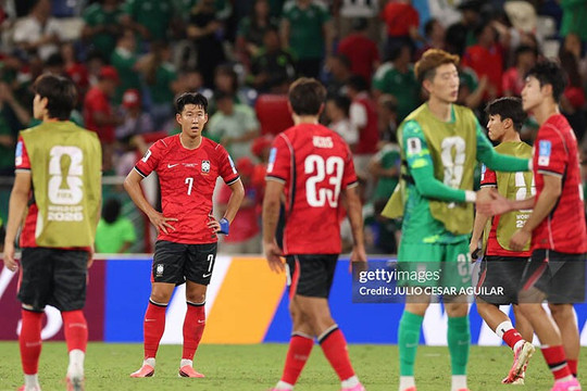 World Cup 2026: Hàn Quốc đứng trước bờ vực bị loại sau thất bại trước Nam Phi