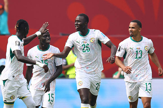Senegal 5-0 Iraq: Cơn lốc châu Phi cuốn phăng đại diện Tây Á tại World Cup 2026