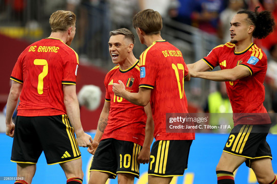Bỉ vùi dập New Zealand 5-1: Leandro Trossard lập cú đúp và kỷ lục của Romelu Lukaku
