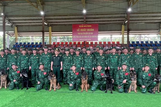 Đoàn cán bộ, chiến sĩ Bộ đội Biên phòng lên đường hỗ trợ khắc phục thảm họa động đất tại Venezuela