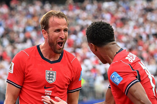 Tuyển Anh hạ Panama 2-0: Bellingham và Harry Kane đưa Tam sư vào vòng 1/16 World Cup