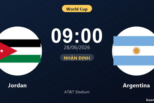Trực tiếp Jordan vs Argentina: Nhận định, đội hình dự kiến