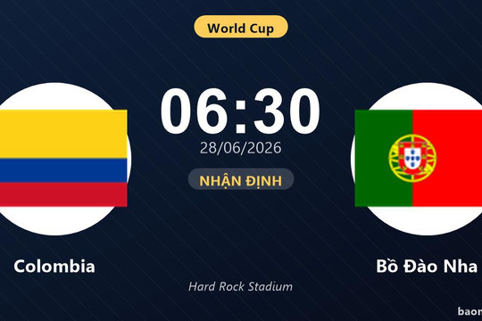 Trực tiếp Colombia vs Bồ Đào Nha: Nhận định, đội hình dự kiến