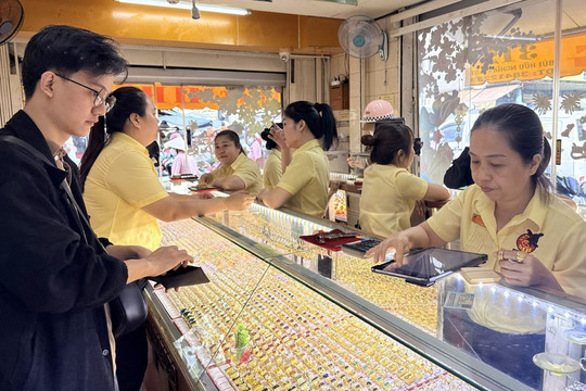 Giá vàng chiều nay 29/6/2026: Giá vàng SJC, nhẫn 9999 và giá vàng thế giới thứ Sáu