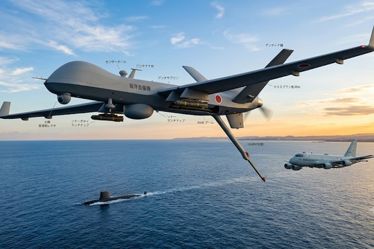 Nhật Bản và Airbus hợp tác phát triển máy bay không người lái săn tàu ngầm Eurodrone
