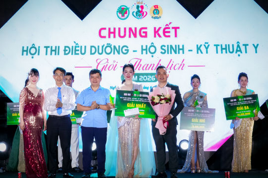 Điều dưỡng Nguyễn Thị Xuân giành giải Nhất Hội thi Điều dưỡng - Hộ sinh - Kỹ thuật y giỏi năm 2026