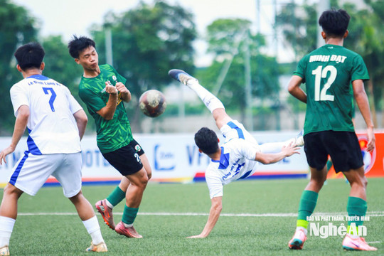 U21 Sông Lam Nghệ An thắng U21 Trẻ Phù Đổng, rộng cửa vào vòng chung kết
