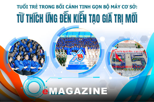 Tuổi trẻ trong bối cảnh tinh gọn bộ máy cơ sở: Từ thích ứng đến kiến tạo giá trị mới
