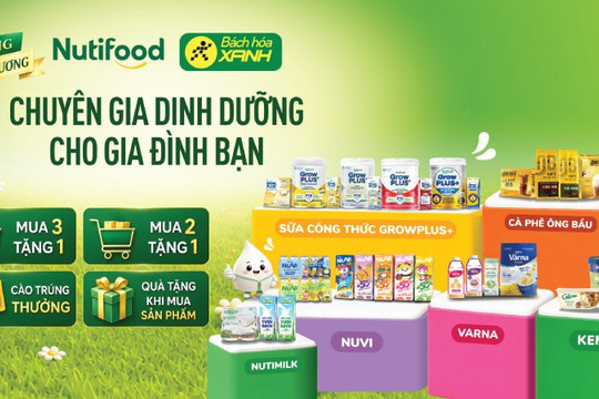 Cách săn quà gia dụng và xe điện khi mua sữa Nutifood tại TP.HCM tháng 7 năm 2026