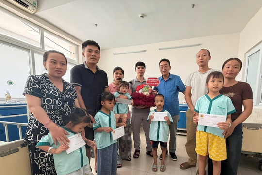 Hội Doanh nhân Nghệ Tĩnh mở rộng tại Đà Nẵng hỗ trợ trẻ em Nghệ An mắc bệnh tim