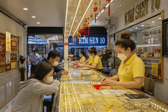 Giá vàng SJC hôm nay 2/7/2026: Giá vàng miếng, nhẫn trơn BTMC DOJI Phú Quý