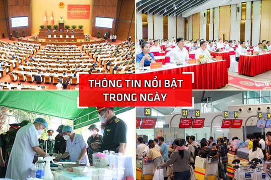 Nghệ An: Thông tin nổi bật ngày 1/7