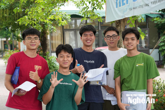 10 trường học có điểm thi tốt nghiệp THPT cao nhất Nghệ An năm 2026