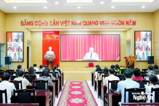 Hội nghị tập huấn toàn quốc công tác tuyên giáo và dân vận năm 2026