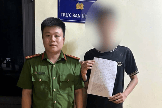 Phú Thọ: Công an xã Phùng Nguyên giải cứu nam thanh niên sập bẫy việc nhẹ lương cao tại Hà Nội