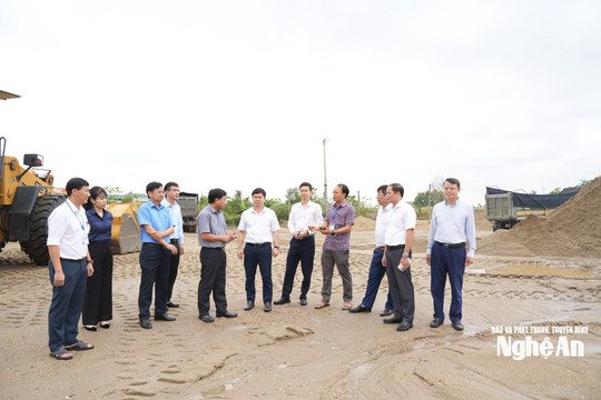 Nghệ An tăng cường quản lý cấp phép hoạt động khoáng sản phục vụ các công trình trọng điểm trên địa bàn tỉnh
