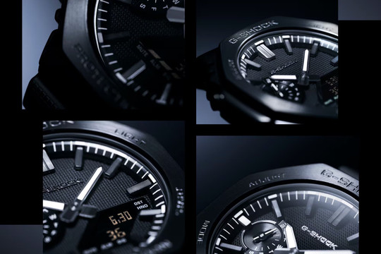 Khám phá G-Shock Luxe Black: Sự giao thoa giữa độ bền huyền thoại và phong cách tối giản