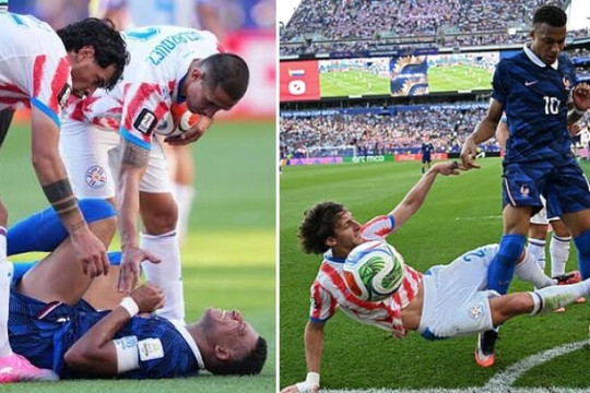Pháp 1-0 Paraguay: Mbappe ghi bàn giữa cơn mưa tiểu xảo và sai lầm của trọng tài