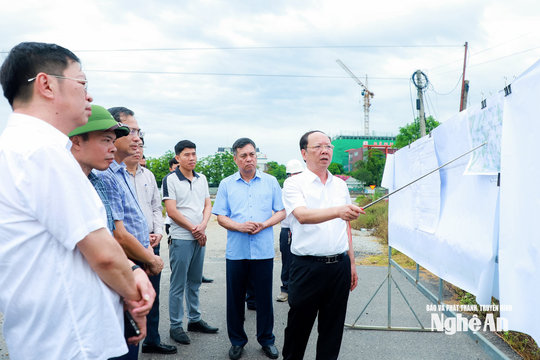 Phó Chủ tịch Thường trực UBND tỉnh Bùi Thanh An làm việc với 12 xã về giải ngân vốn đầu tư công