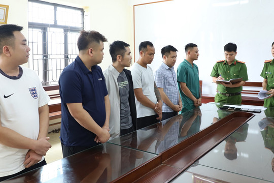 Triệt phá đường dây cá độ bóng đá hơn 900 tỷ đồng tại tỉnh Ninh Bình