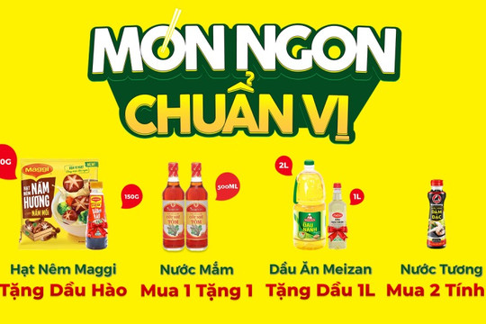 Mẹo tiết kiệm chi phí nhà bếp với đại tiệc gia vị giảm sâu đến 69K