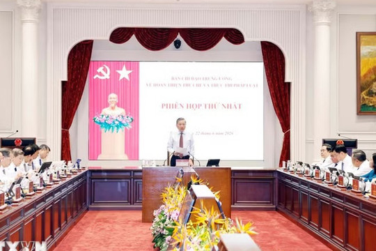 Thông báo kết luận của Tổng Bí thư, Chủ tịch nước Tô Lâm tại Phiên họp thứ nhất Ban chỉ đạo Trung ương về hoàn thiện thể chế và thực thi pháp luật