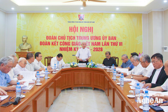 Chuẩn bị tốt cho Đại hội đại biểu Người Công giáo Việt Nam xây dựng và bảo vệ Tổ quốc các cấp