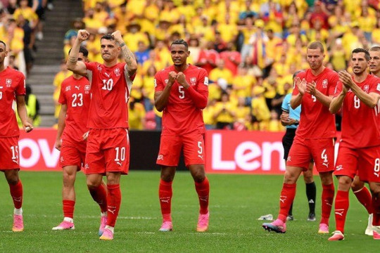 Thụy Sĩ đánh bại Colombia sau loạt luân lưu cân não, hẹn Argentina tại tứ kết World Cup 2026