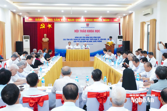 Phát huy vai trò đồng bào Công giáo Bắc Trung Bộ trong phát triển kinh tế - xã hội gắn với bảo đảm quốc phòng, an ninh