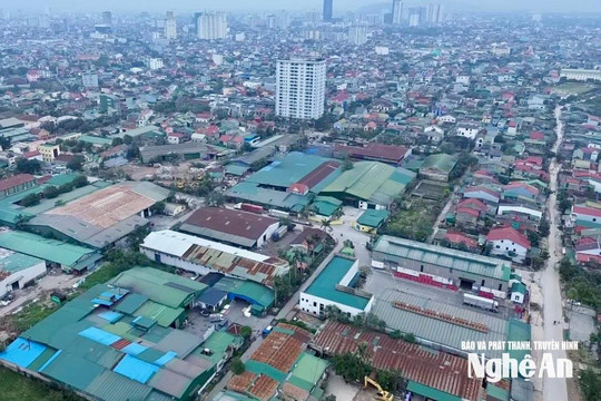 Đưa cụm công nghiệp Đông Vĩnh ra khỏi quy hoạch tỉnh Nghệ An