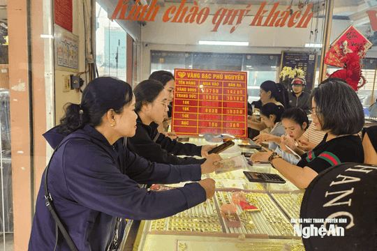 Tăng cường quản lý hoạt động kinh doanh vàng trên địa bàn tỉnh Nghệ An